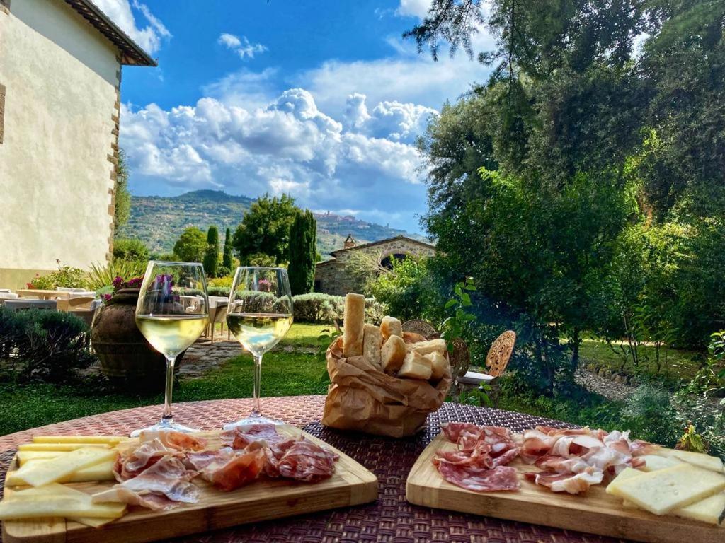 Relais Villa Baldelli Cortona Esterno foto